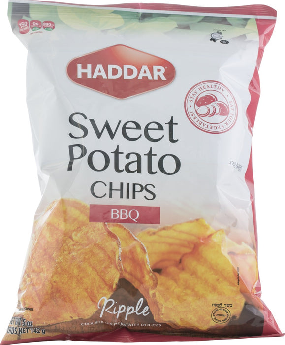 HADDAR: Bbq Sweet Potato Chips, 5 oz