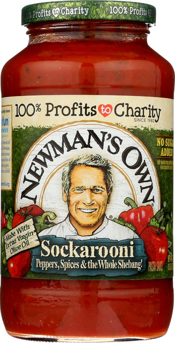 NEWMANS OWN: Sauce Socarooni, 24 oz