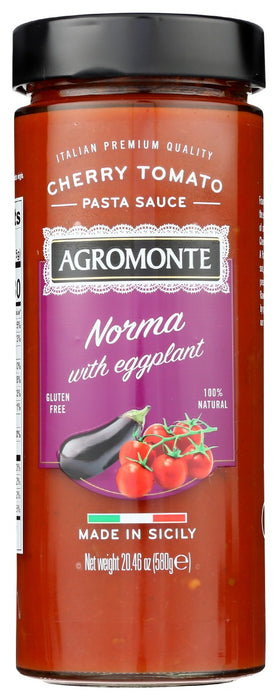 AGROMONTE: Norma With Eggplant Pasta Sauce, 20.46 oz