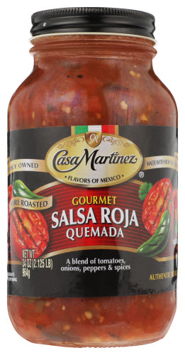 CASA MARTINEZ: Salsa Red, 34 OZ