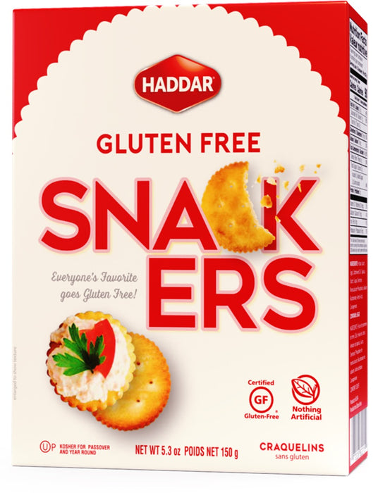 HADDAR: Gluten Free Snackers, 5.3 oz