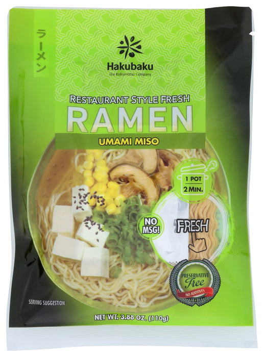 HAKUBAKU: Umami Miso Ramen, 3.88 oz
