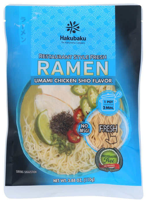 HAKUBAKU: Umami Chicken Shio Ramen, 3.88 oz
