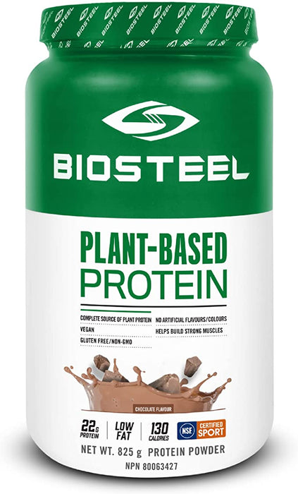 BIOSTEEL: Chocolate Plant Based Protein, 29 oz
