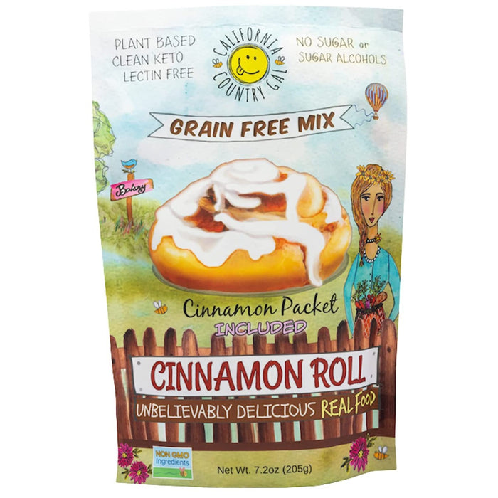 CALIFORNIA COUNTRY GAL: Cinnamon Roll Mix, 7.2 oz