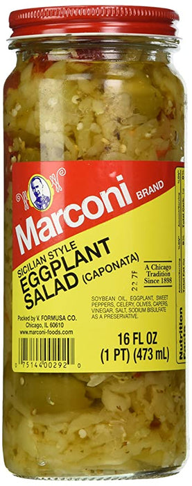 MARCONI: Sicilian Style Eggplant Salad, 16 oz