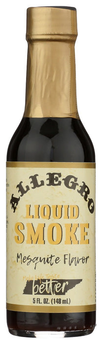 ALLEGRO: Marinade Liquid Smoke Mesquite, 5 oz