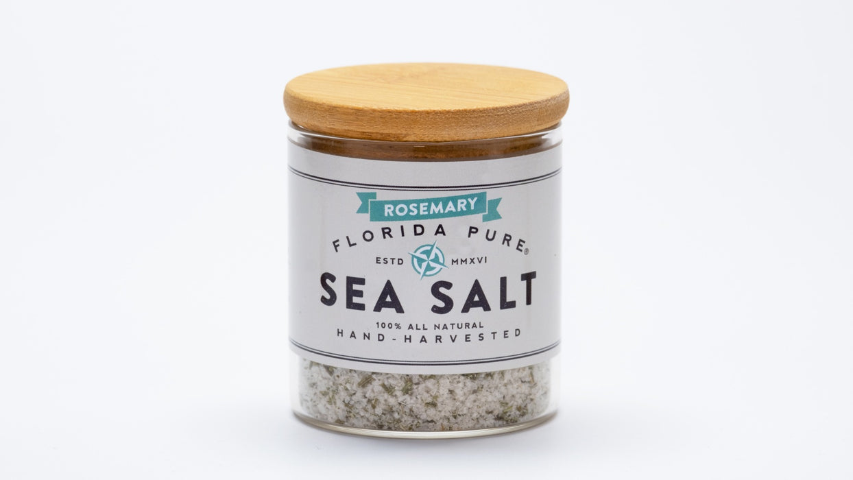 FLORIDA PURE: Rosemary Infused Sea Salt, 1.8 oz