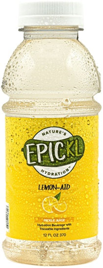 NATURES EPICKL HYDRATION: Pickle Juice Lemon-Aid, 12 fo