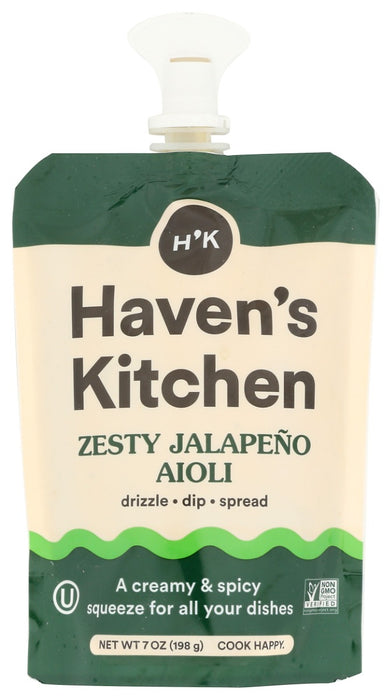 HAVENS KITCHEN: Aioli Zesty Jalapeno, 7 oz