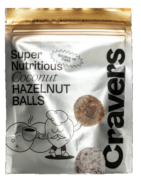 CRAVERS: Coconut Hazelnut Balls, 2.12 oz