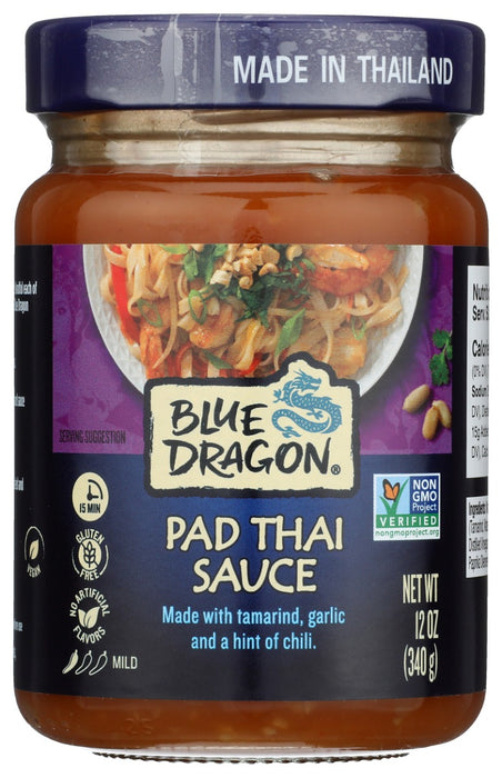 BLUE DRAGON: Pad Thai Sauce, 12 fo