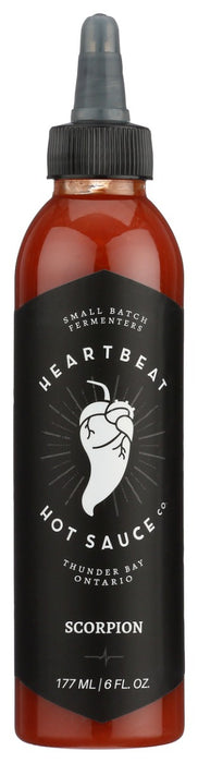 HEARTBEAT HOT SAUCE: Scorpion, 6 fo