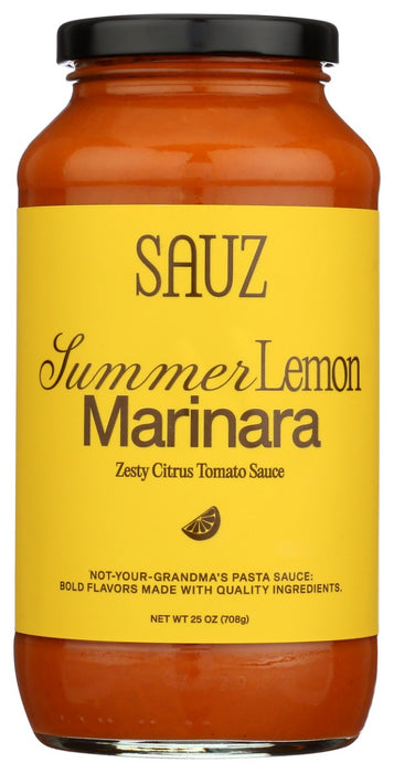 SAUZ: Summer Lemon Marinara Sauce, 25 oz