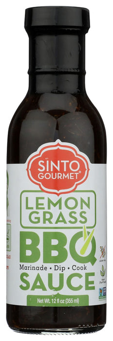 SINTO GOURMET: Lemongrass BBQ Sauce, 12 fo