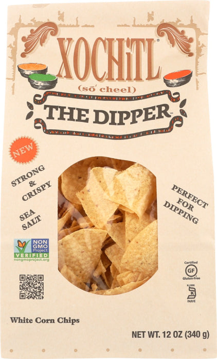 XOCHITL: The Dipper Corn Chips, 12 oz