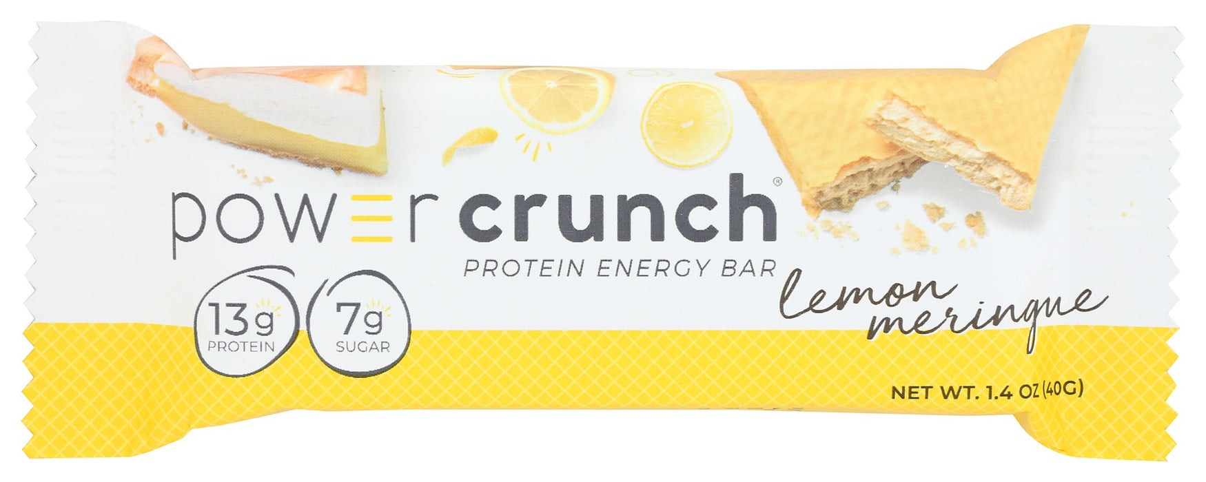 POWER CRUNCH: Lemon Meringue Protein Bar, 1.4 oz