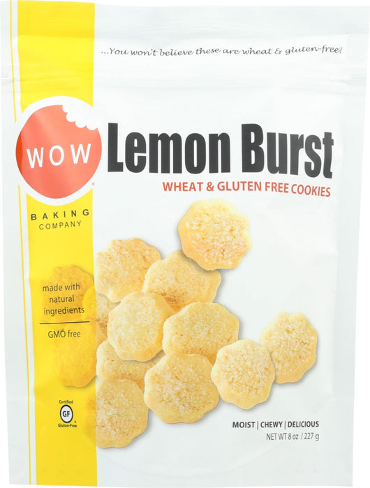 WOW BAKING: Gluten Free Lemon Burst Cookies, 8 oz