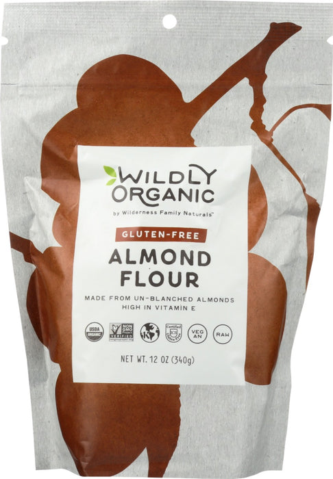 WILDLY ORGANIC: Almond Flour Organic, 12 oz