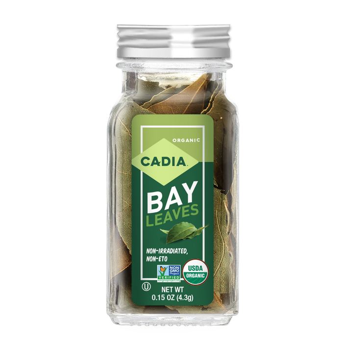CADIA: Organic Bay Leaves, 0.15 oz