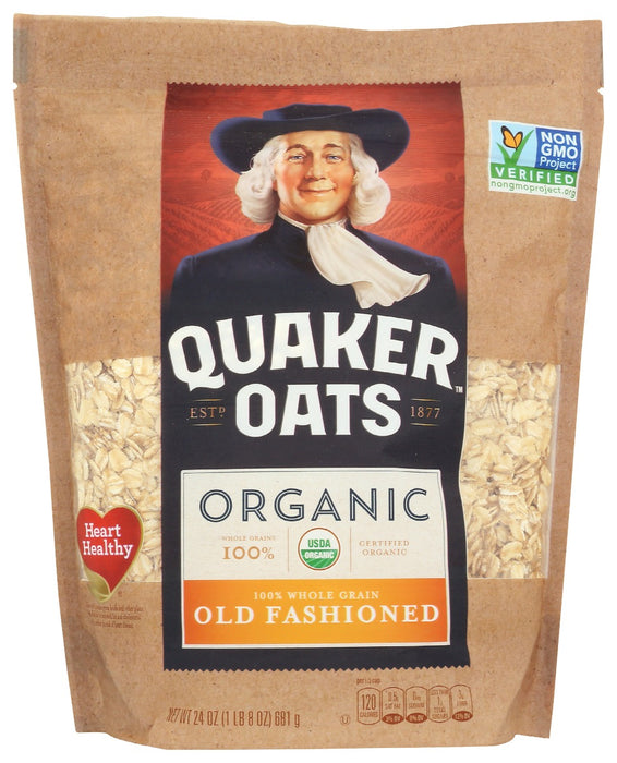 QUAKER: Oats Old Fashioned Org, 24 oz