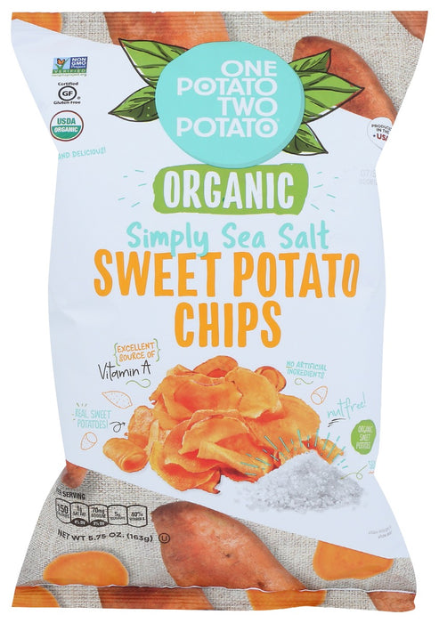 ONE POTATO TWO POTATO: Chip Swt Ptato Ssalt Org, 5.75 oz