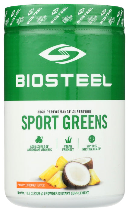BIOSTEEL: Sport Greens Pineapple Cc, 10.8 oz