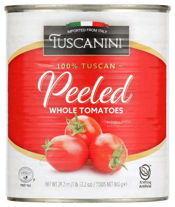 TUSCANINI: Tomatoes Whole Peeled, 28.2 oz