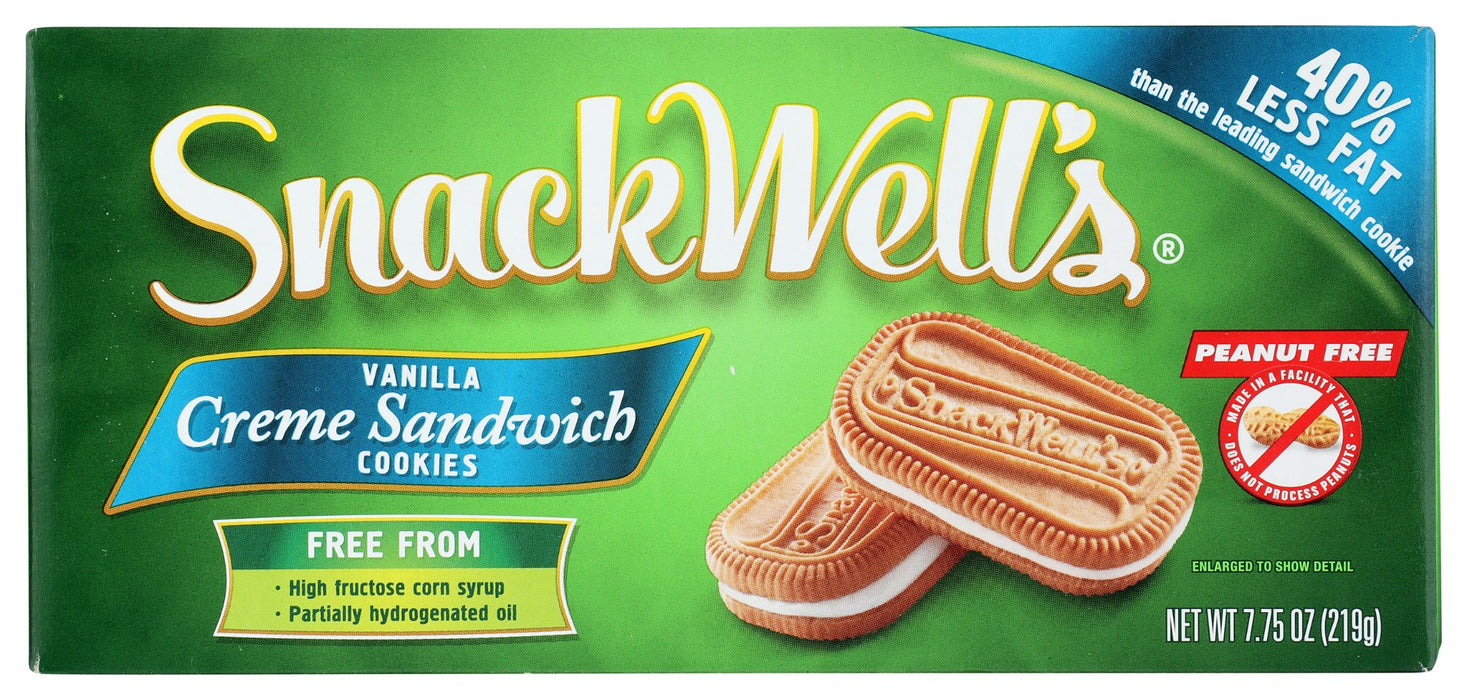 SNACKWELLS: Cookie Sndwch Vnla Crm, 7.75 oz