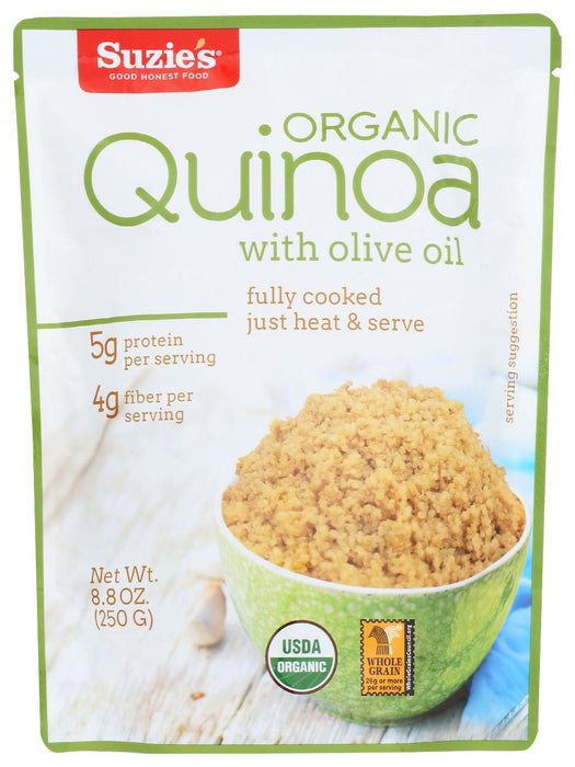 SUZIES: Quinoa Olive Oil Sea Salt, 9 oz