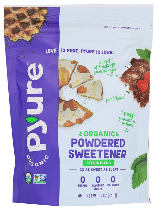 PYURE: Sweetener Powdered Org, 12 oz