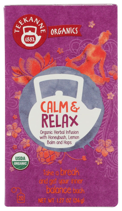 TEEKANNE: Tea Calm Relax Org, 20 bg