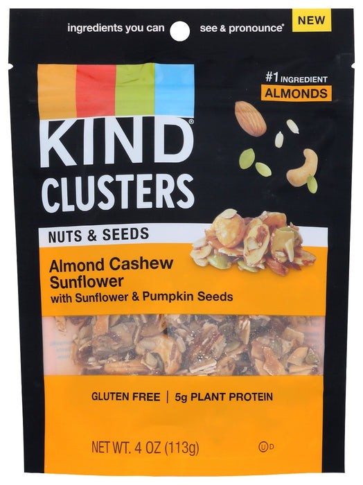 KIND: Snack Almn Cashew Snflwr, 4 oz