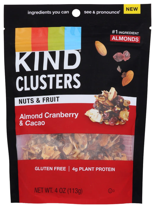 KIND: Snack Almn Cranbry Cacao, 4 oz
