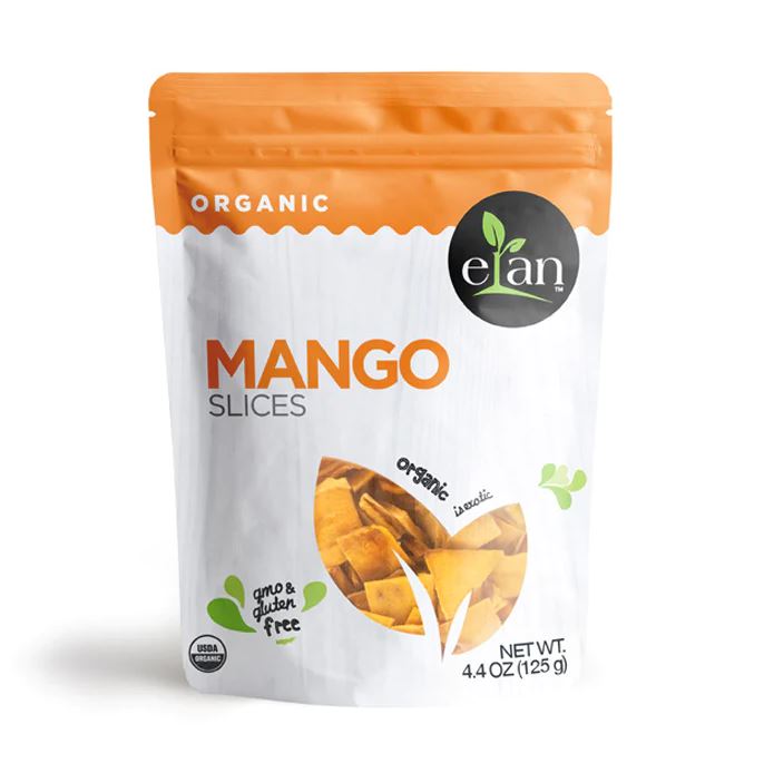 ELAN: Organic Mango Slices, 4.4 oz