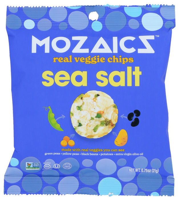 MOZAICS: Sea Salt Veggie Chips Snack Size, 0.75 oz