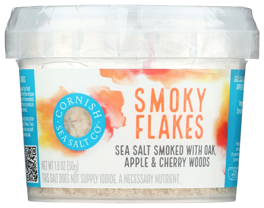 CORNISH SEA SALT: Sea Salt Smoked Flakes, 1.8 oz