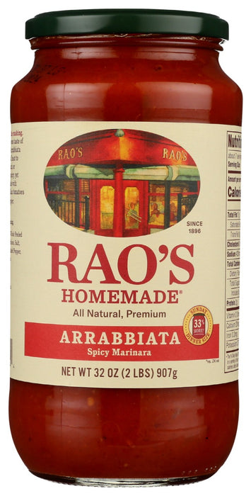 RAOS: Spicy Arrabbiata Sauce, 32 oz