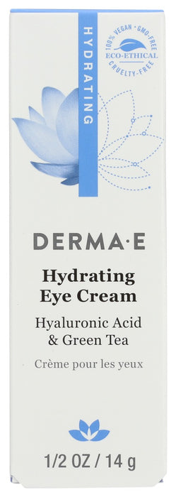 DERMA E: Hydrating Eye Cream, 0.5 oz