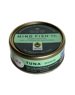 MIND FISH: Skipjack Tuna In Olive Oil, 5 oz