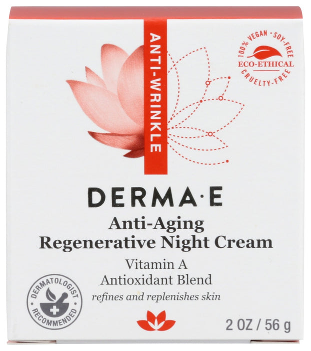 DERMA E: Anti Aging Regenerative Night Cream, 2 oz