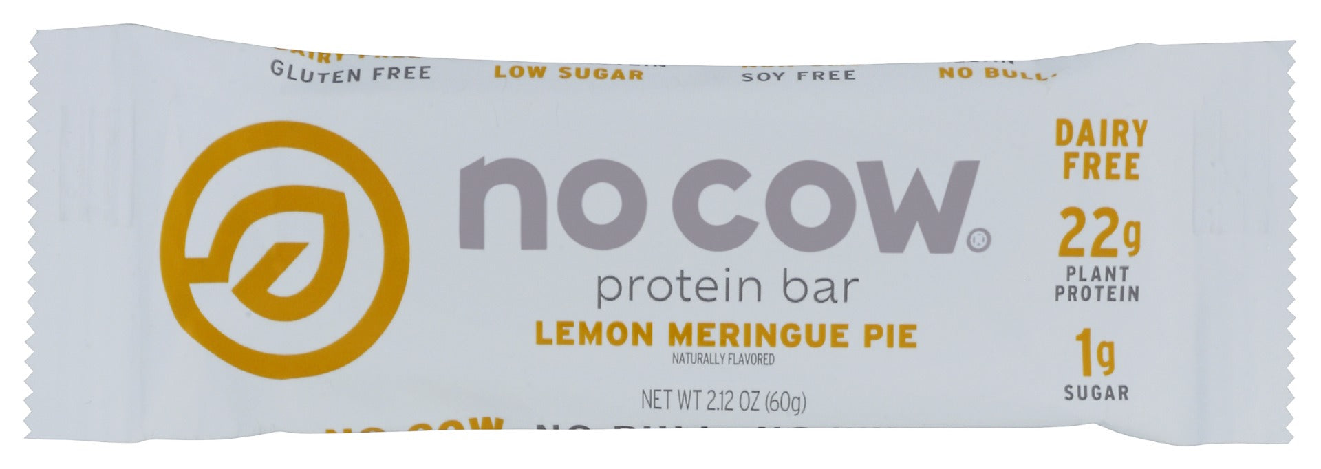 NO COW BAR: Lemon Meringue Pie Protein Bars, 2.12 oz
