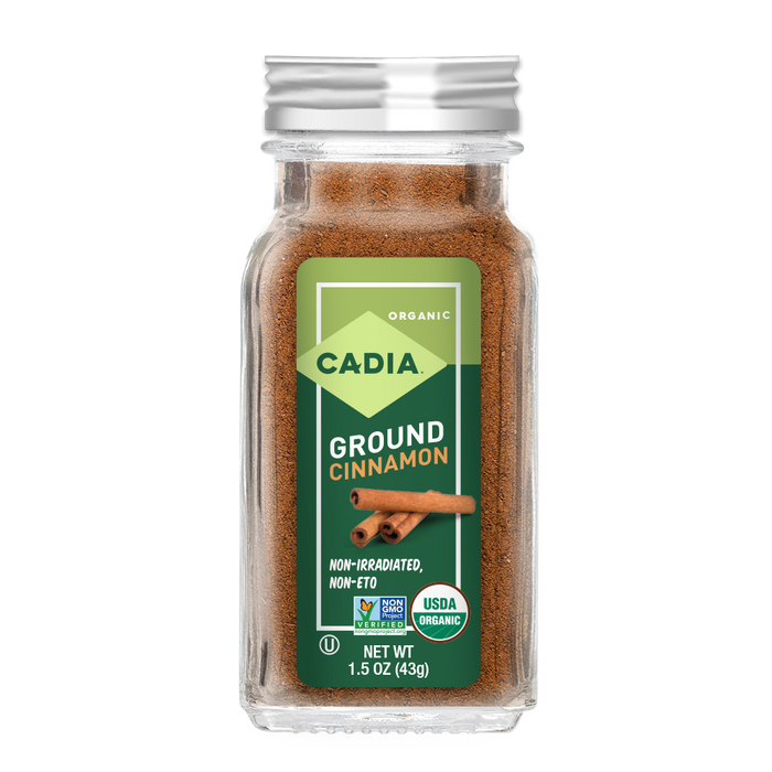 CADIA: Organic Ground Cinnamon, 1.5 oz