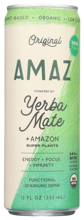 AMAZ: Yerba Mate Original Functional Drink, 12 fo
