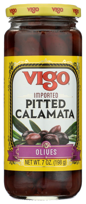 VIGO: Pitted Calamata Olives, 7 oz