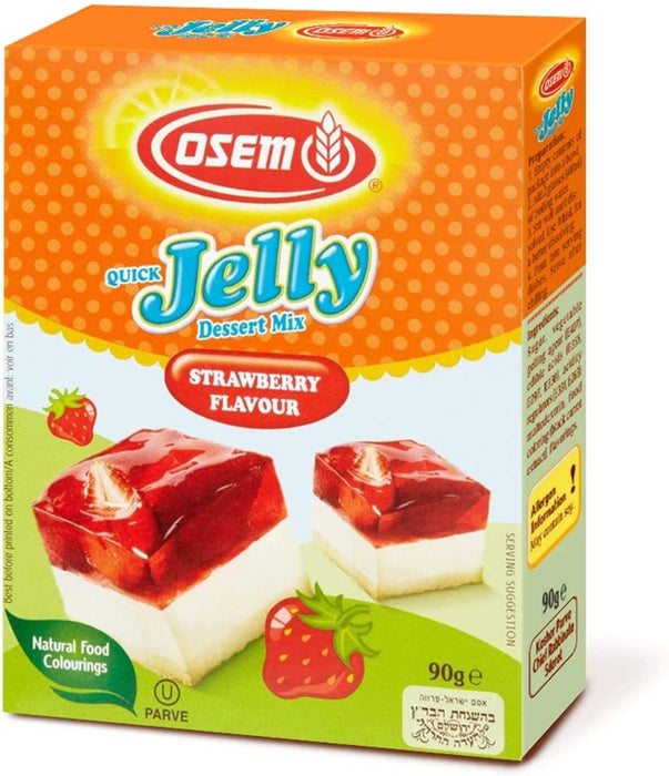 OSEM: Strawberry Quick Jelly Mix, 3.1 oz