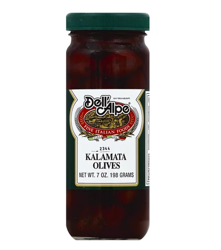 DELL ALPE: Kalamata Olives, 7 oz