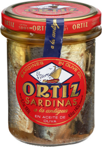 ORTIZ: Sardines In Olive Oil, 6.65 oz