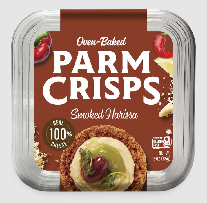 PARM CRISPS: Smoked Harissa Crisps, 3 oz