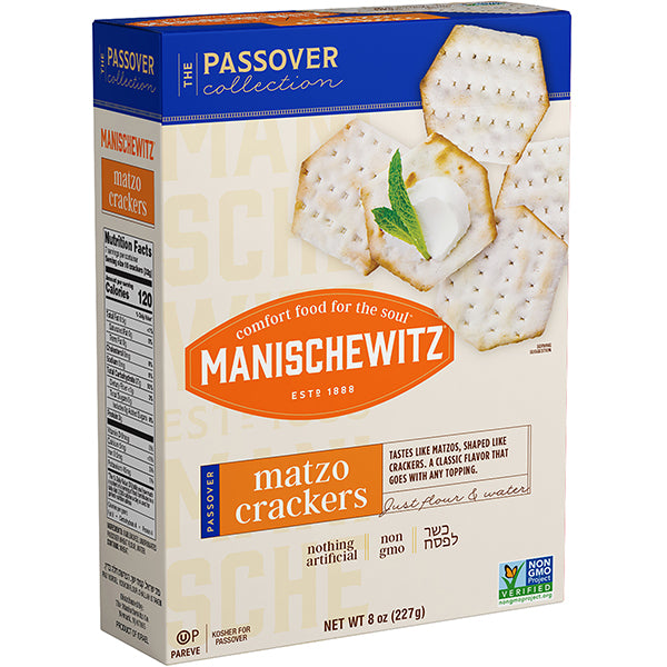 MANISCHEWITZ: Passover Matzo Crackers, 8 oz